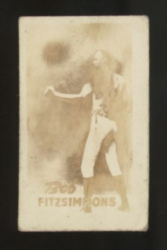 1948 Topps Magic Bob Fitzsimmons Boxing Champions #4 G/VG