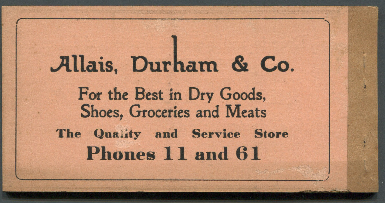 1923 Baseball Coupon Book