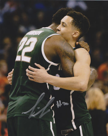 Travis Trice 8x10" Autographed Photo w/ Branden Dawson Michigan State Spartans NCAA