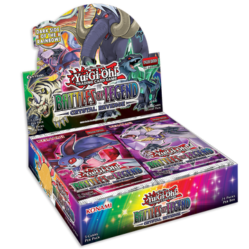 YuGiOh: Battles of Legends Crystal Revenge Booster Box
