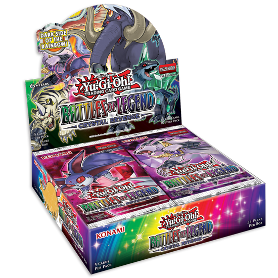 YuGiOh: Battles of Legends Crystal Revenge Booster Box