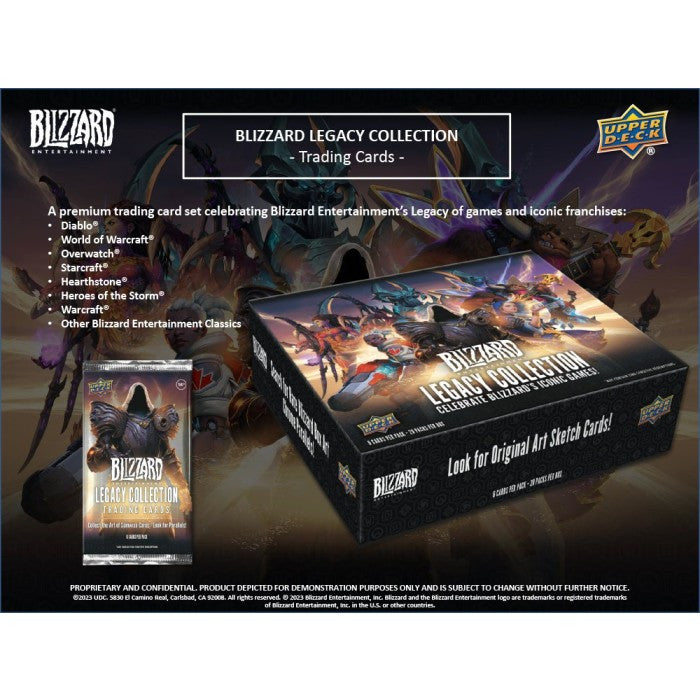 2023 Upper Deck Blizzard Entertainment Legacy Collection Hobby Box