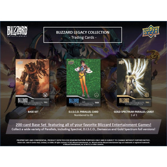 2023 Upper Deck Blizzard Entertainment Legacy Collection Hobby Box
