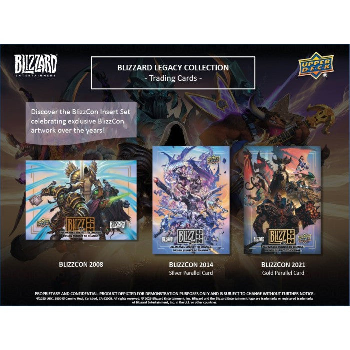 2023 Upper Deck Blizzard Entertainment Legacy Collection Hobby Box