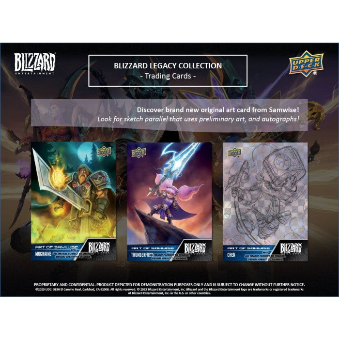 2023 Upper Deck Blizzard Entertainment Legacy Collection Hobby Box