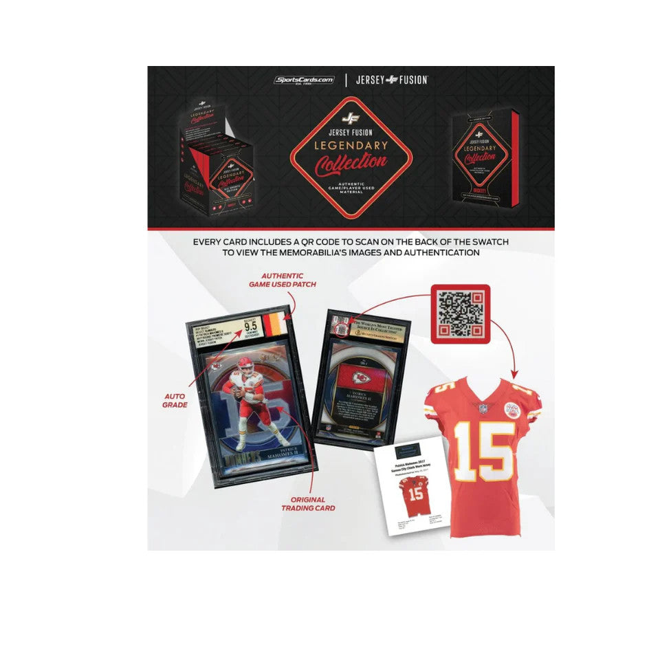 2025 Jersey Fusion Legendary Collection Hobby Pack