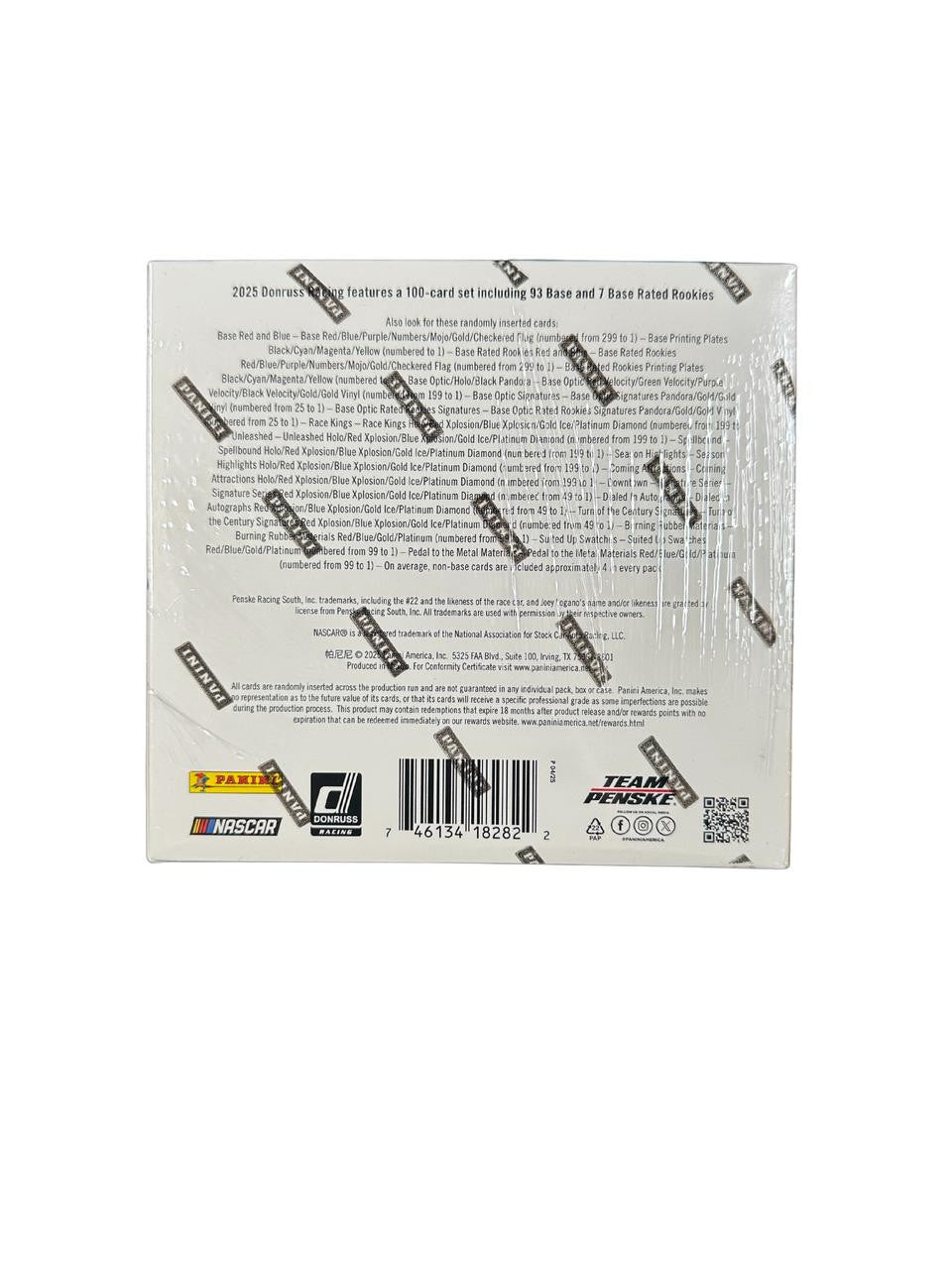 2025 Panini Donruss Racing Hobby Box