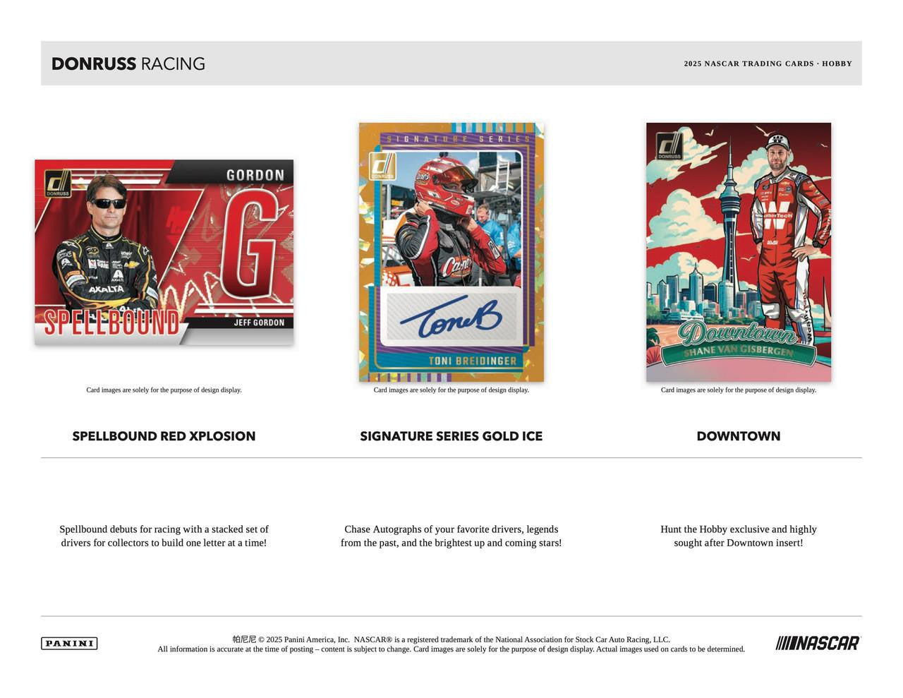 2025 Panini Donruss Racing Hobby Box