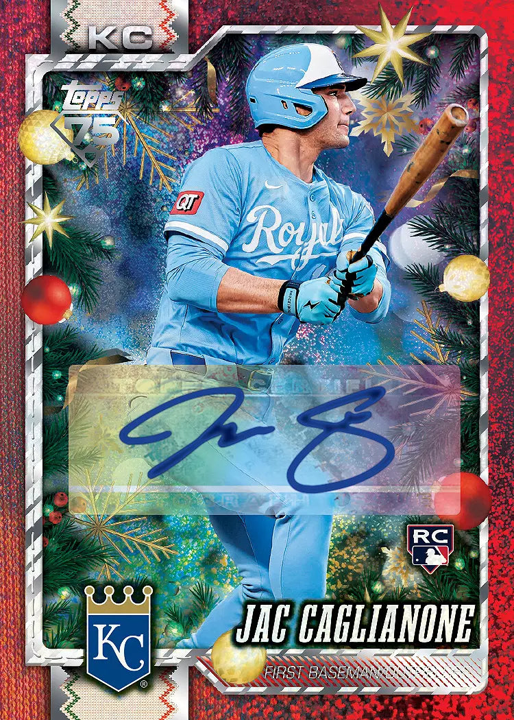 2026 Topps Holiday Baseball Hobby Collector 3-Tin Box