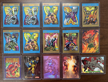 Vintage Marvel and DC Comics Promo and Insert Card Lot (15) EX
