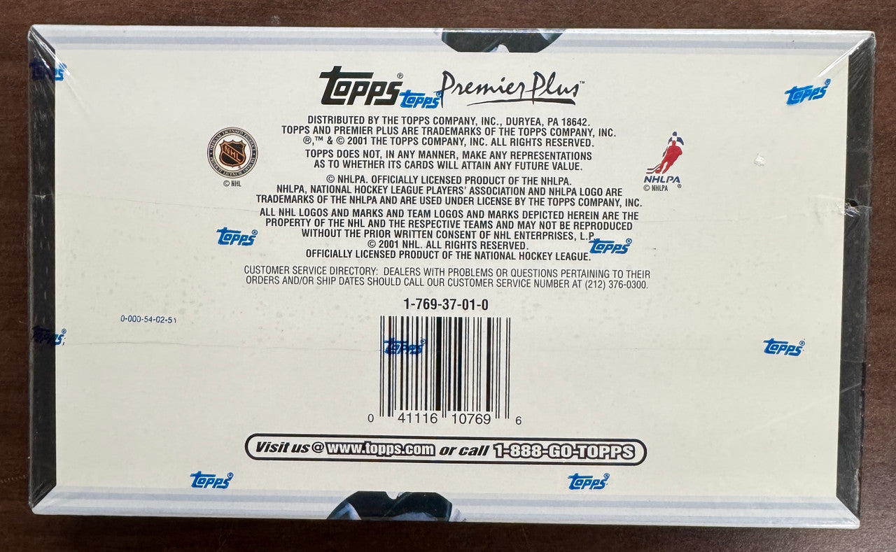 2000/01 Topps Premier Plus Hockey 24 Pack Box Factory Sealed