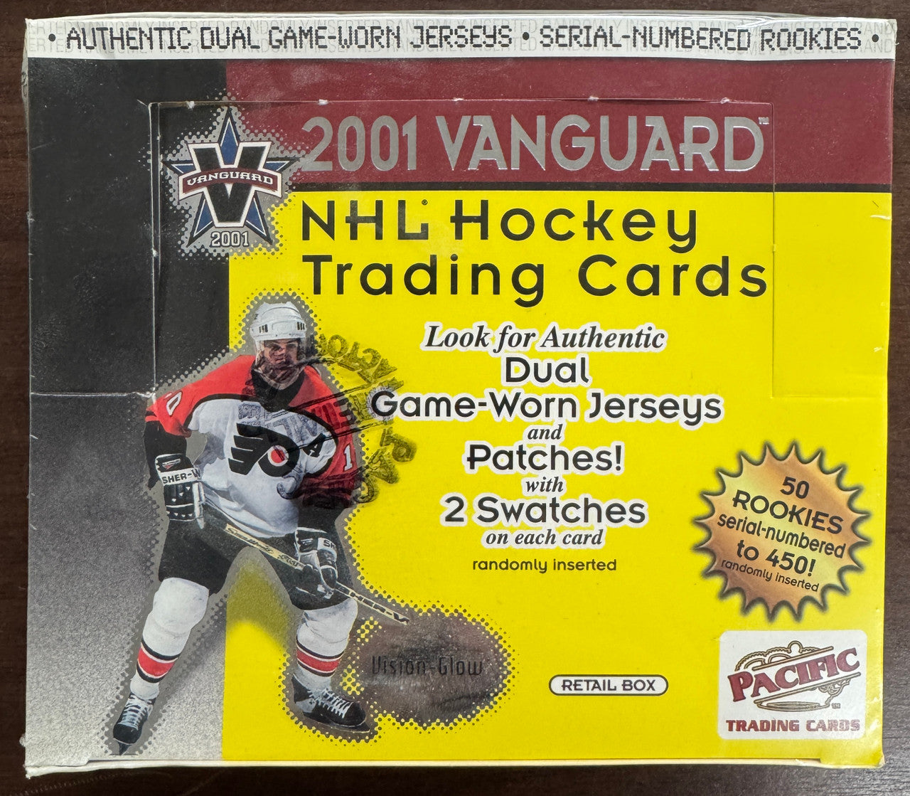 2000/01 Pacific Vanguard Hockey 24 Pack Retail Box Factory Sealed