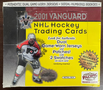 2000/01 Pacific Vanguard Hockey 24 Pack Retail Box Factory Sealed