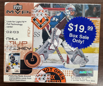 2002/03 Upper Deck MVP Hockey 11 Pack Blaster Box Factory Sealed