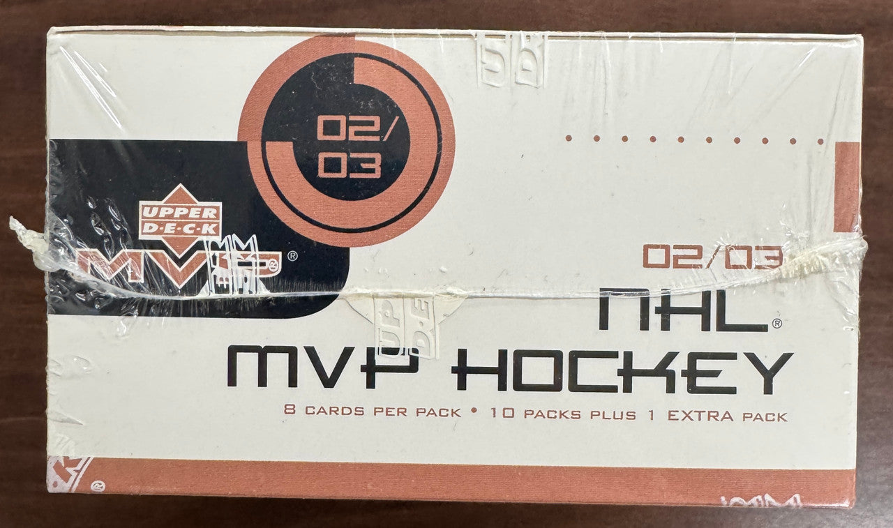 2002/03 Upper Deck MVP Hockey 11 Pack Blaster Box Factory Sealed