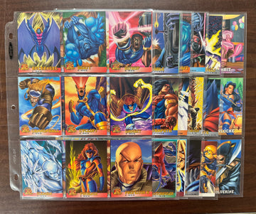 1996 Fleer X-Men Marvel Complete Base Set (100) NM