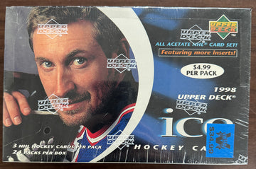 1998 Upper Deck Ice Hockey 24 Pack Box Factory Sealed