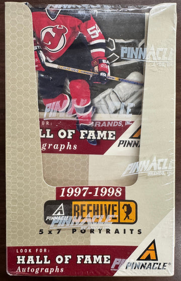 1997/98 Pinnacle Beehive 5x7 Portraits Hockey 18 Pack Box Factory Sealed