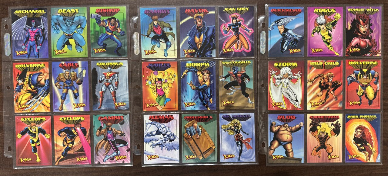1997 SkyBox Fleer Marvel X-Men 97' Complete Set (50) NM