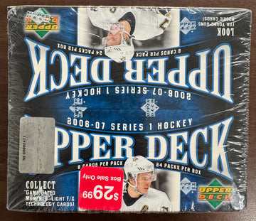 2006/07 Upper Deck Series 1 Hockey 24 Pack Retail Box Factory Sealed