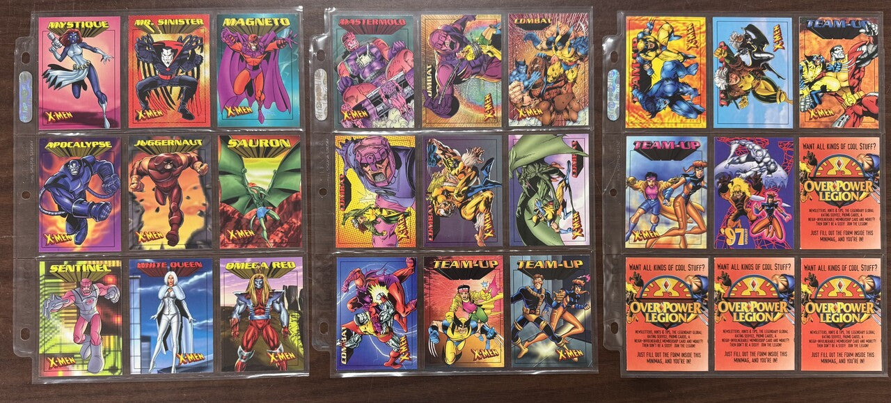 1997 SkyBox Fleer Marvel X-Men 97' Complete Set (50) NM