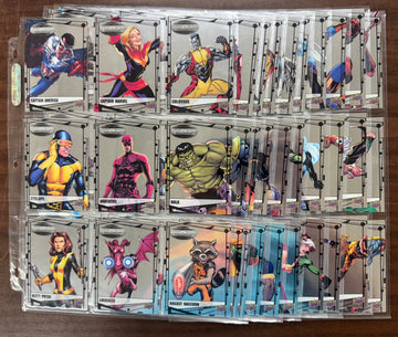 2015 Upper Deck Marvel Vibranium Complete Base Set (90) NM