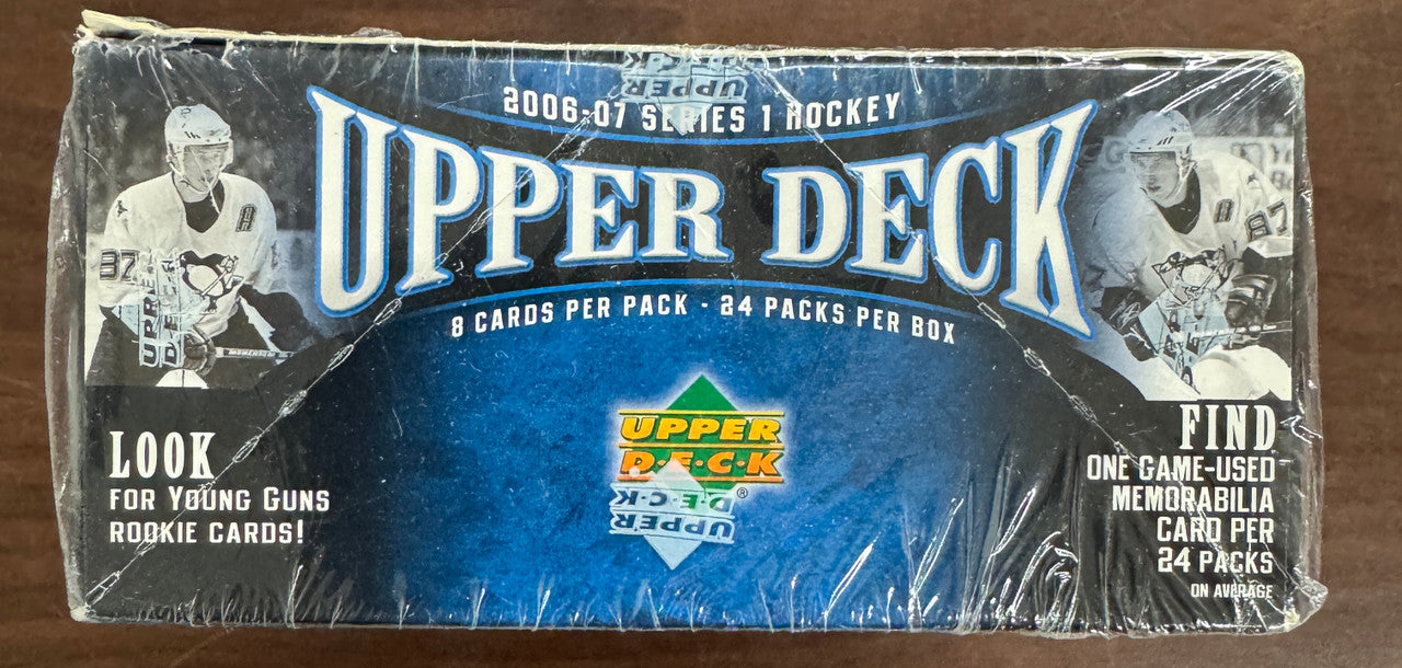 2006/07 Upper Deck Series 1 Hockey 24 Pack Retail Box Factory Sealed