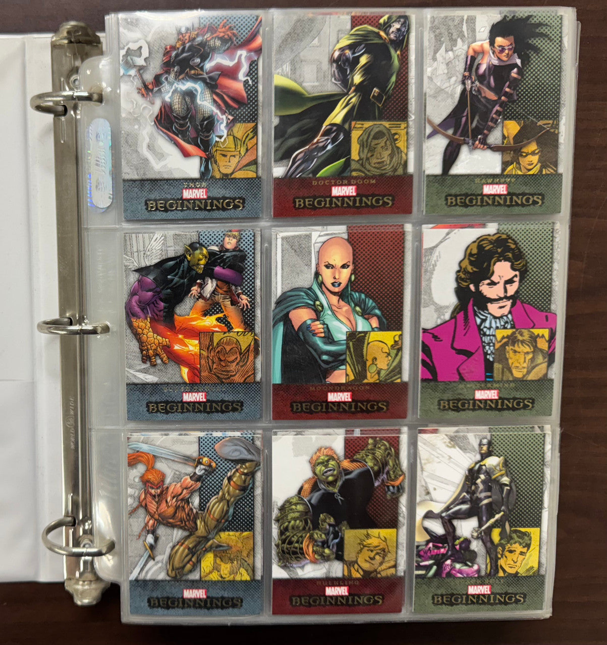 2011 Upper Deck Marvel Beginnings Series 1-3 Complete Base Set (540) NM