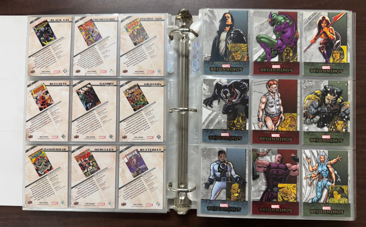 2011 Upper Deck Marvel Beginnings Series 1-3 Complete Base Set (540) NM