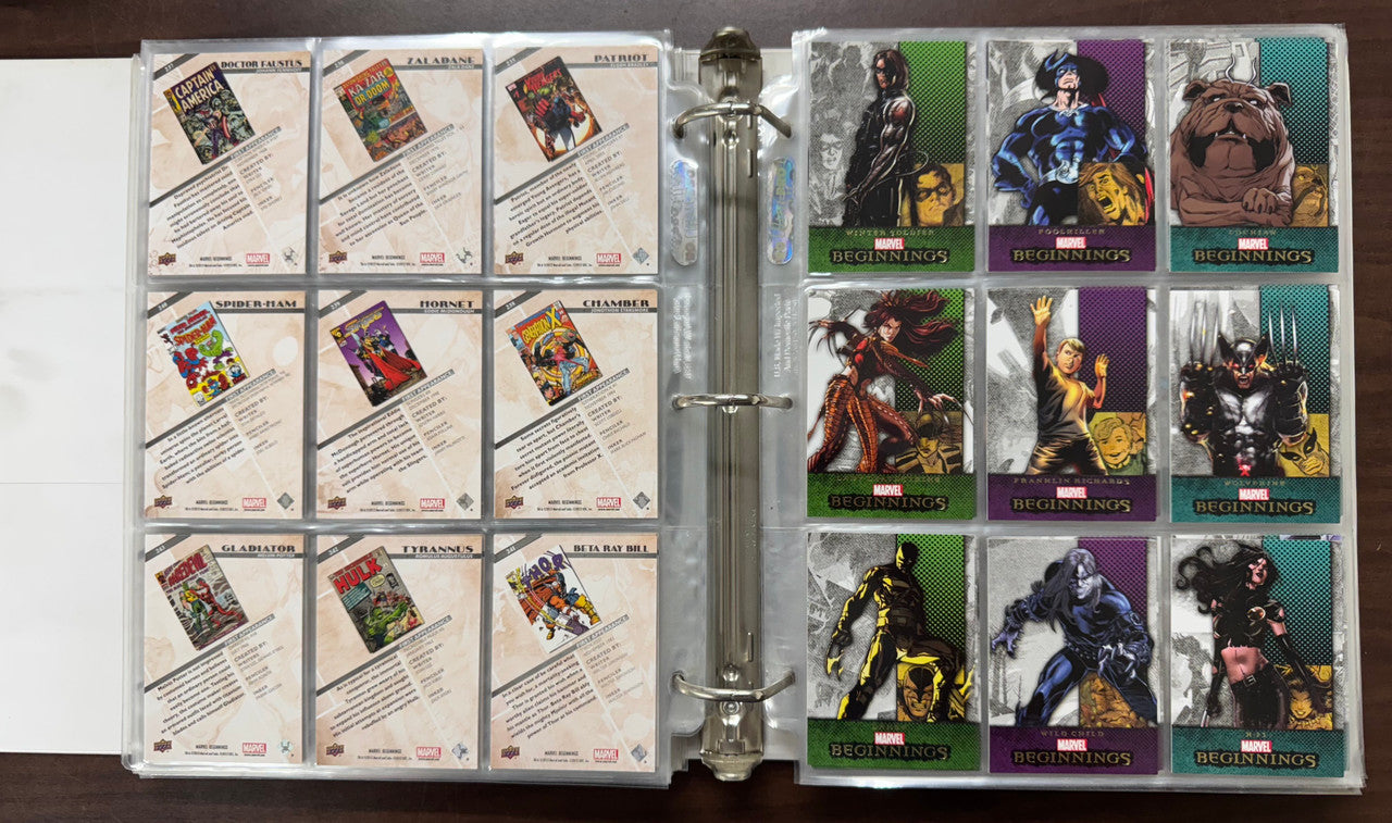 2011 Upper Deck Marvel Beginnings Series 1-3 Complete Base Set (540) NM