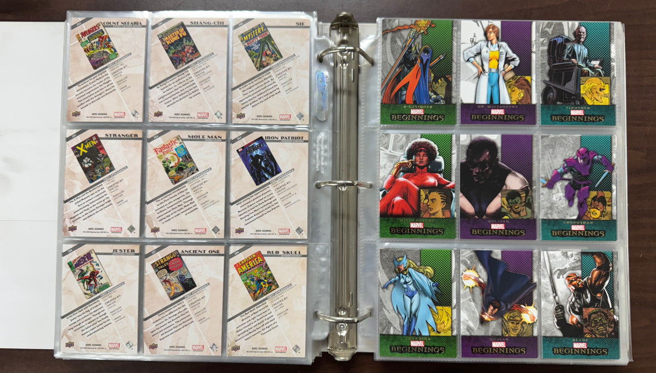 2011 Upper Deck Marvel Beginnings Series 1-3 Complete Base Set (540) NM