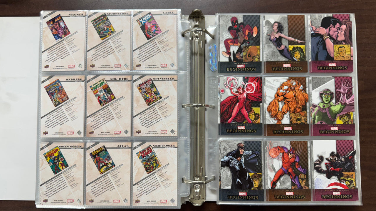 2011 Upper Deck Marvel Beginnings Series 1-3 Complete Base Set (540) NM