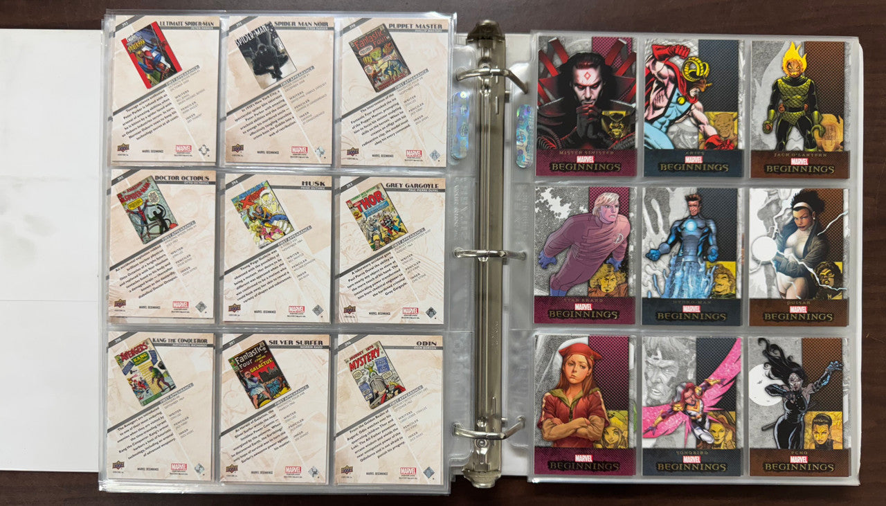 2011 Upper Deck Marvel Beginnings Series 1-3 Complete Base Set (540) NM