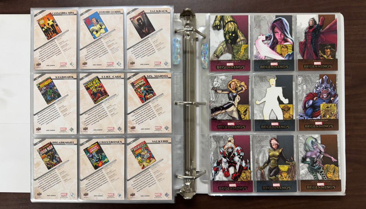 2011 Upper Deck Marvel Beginnings Series 1-3 Complete Base Set (540) NM