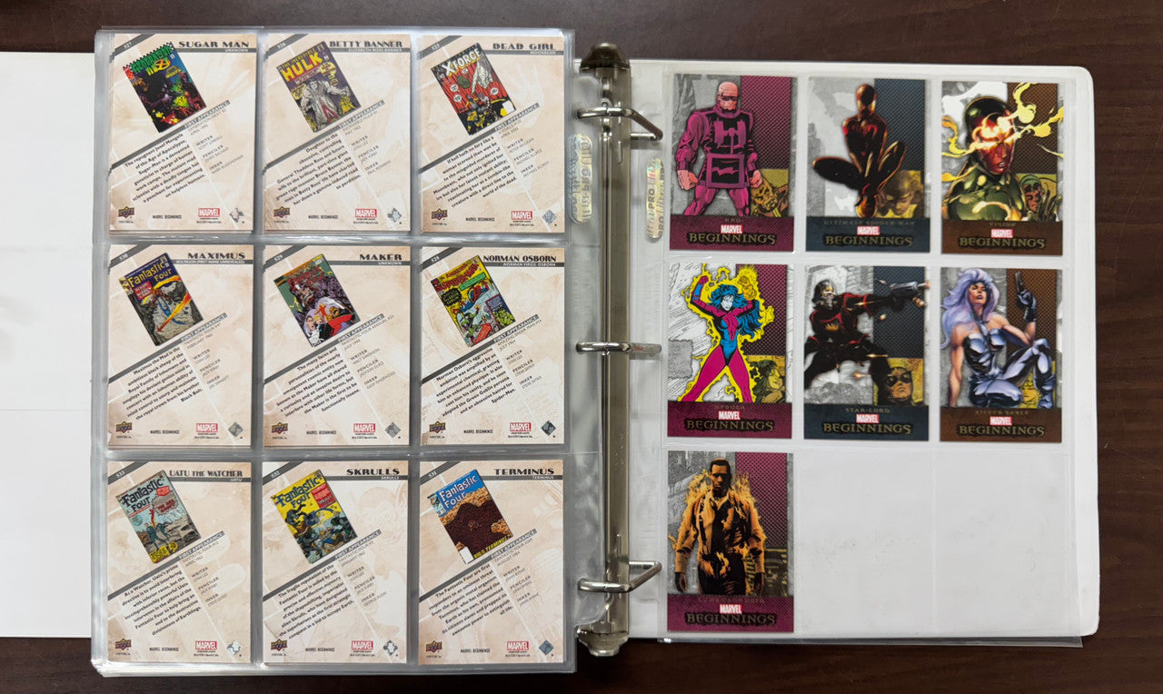 2011 Upper Deck Marvel Beginnings Series 1-3 Complete Base Set (540) NM