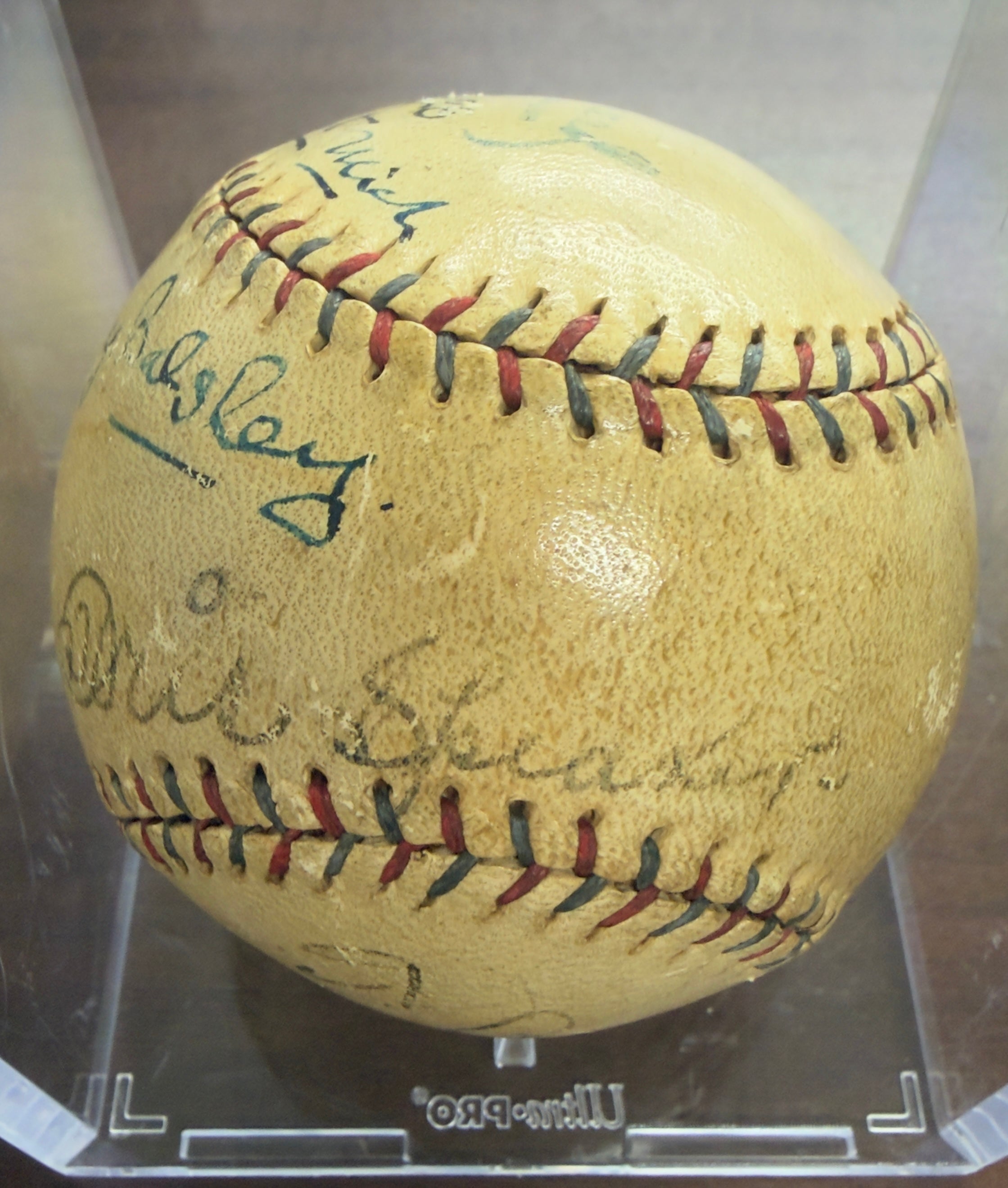 Ty Cobb Signed Autographed OAL Baseball + Speaker, Collins, Gleason JSA