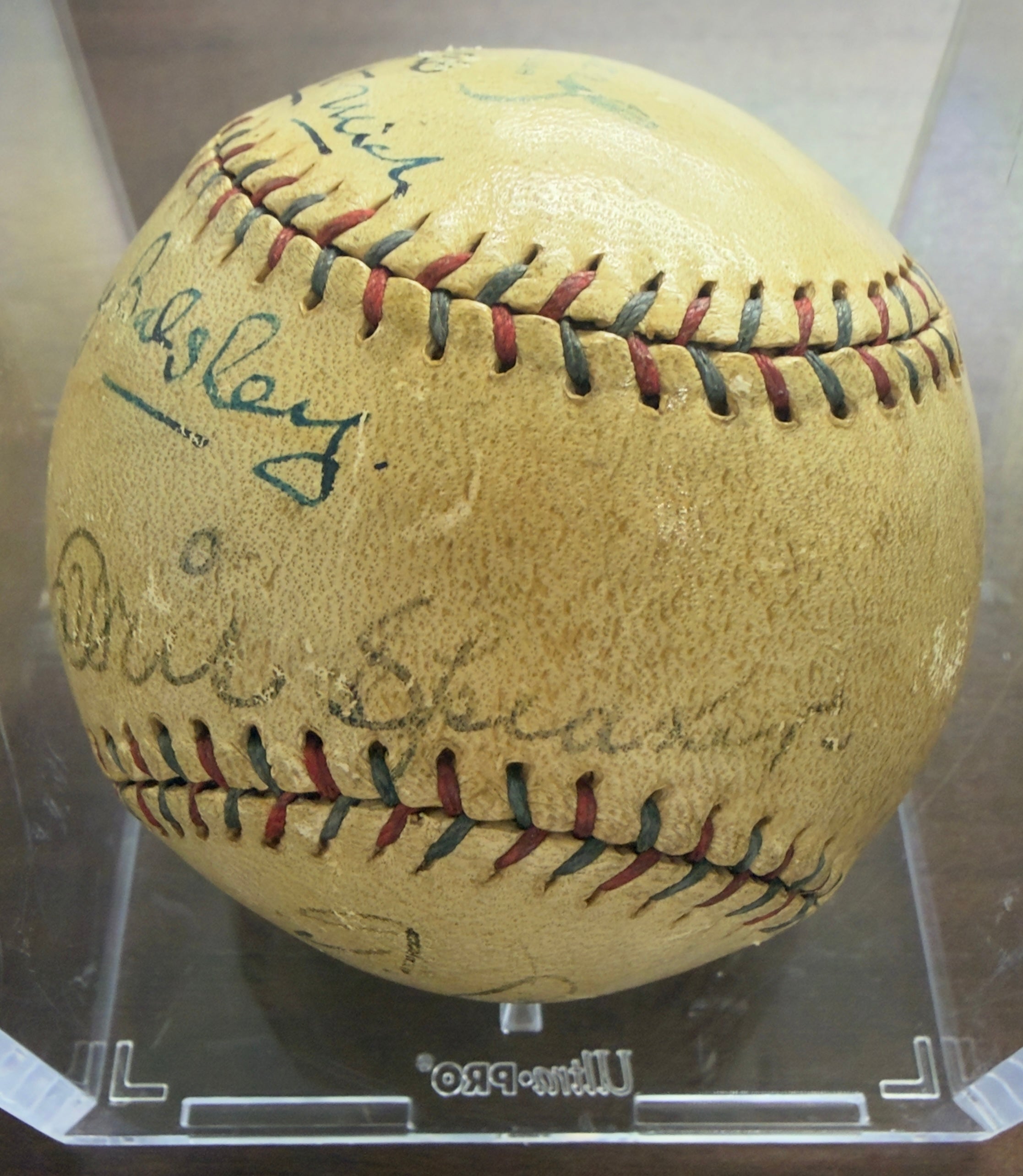 Ty Cobb Signed Autographed OAL Baseball + Speaker, Collins, Gleason JSA