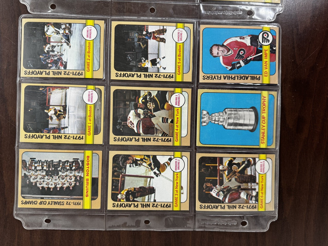 1972-73 Topps Hockey Complete Set (176) EX Overall