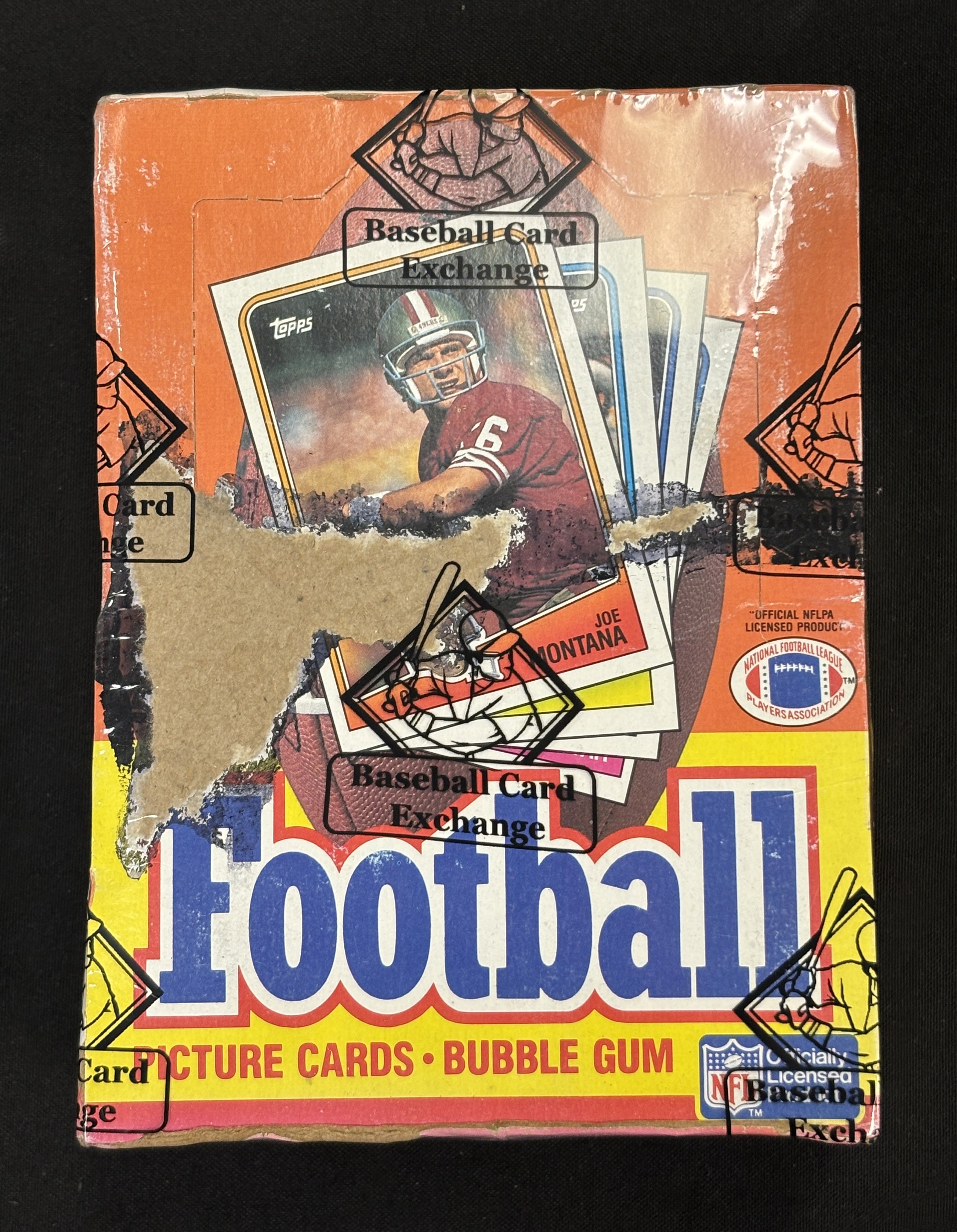 1988 Topps Football Wax Box X Out BBCE Wrapped/Sealed