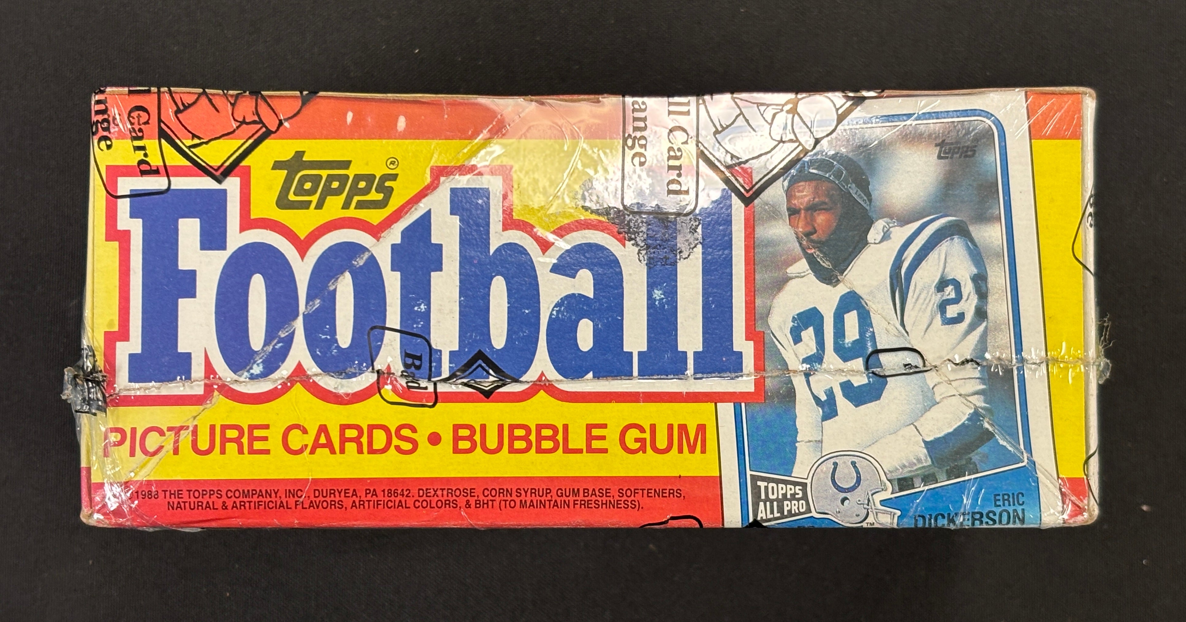 1988 Topps Football Wax Box X Out BBCE Wrapped/Sealed