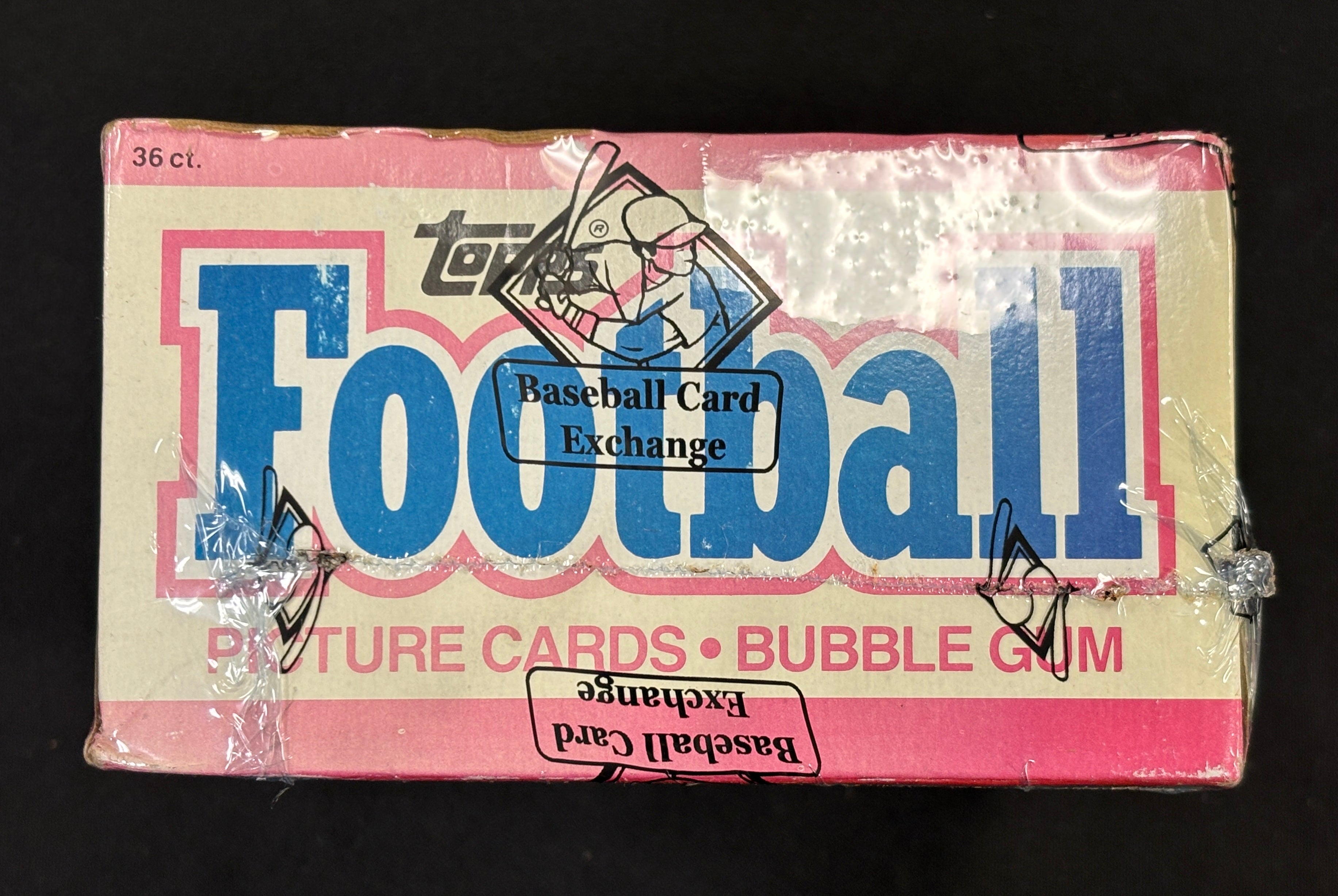 1988 Topps Football Wax Box X Out BBCE Wrapped/Sealed