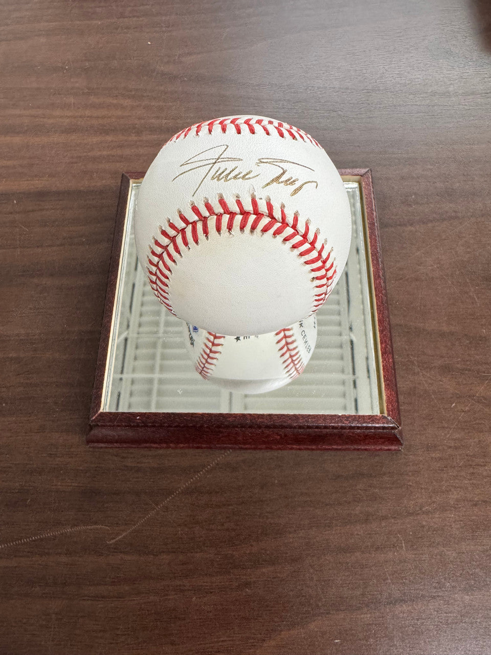 Willie Mays Signed Autographed Rawlings ONL Baseball PSA DNA