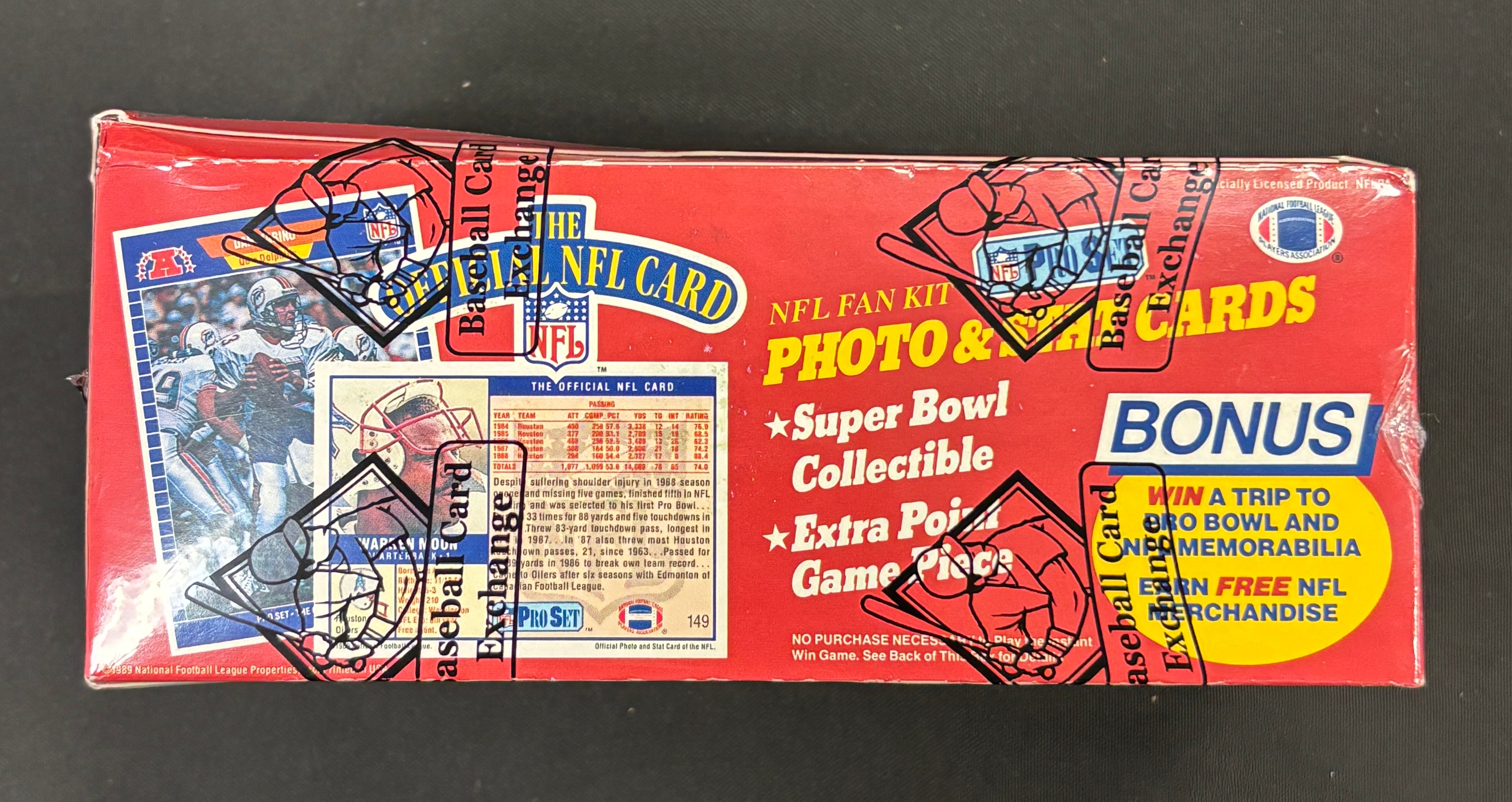 1989 Pro Set Football Series One Box BBCE Wrapped/Sealed FASC