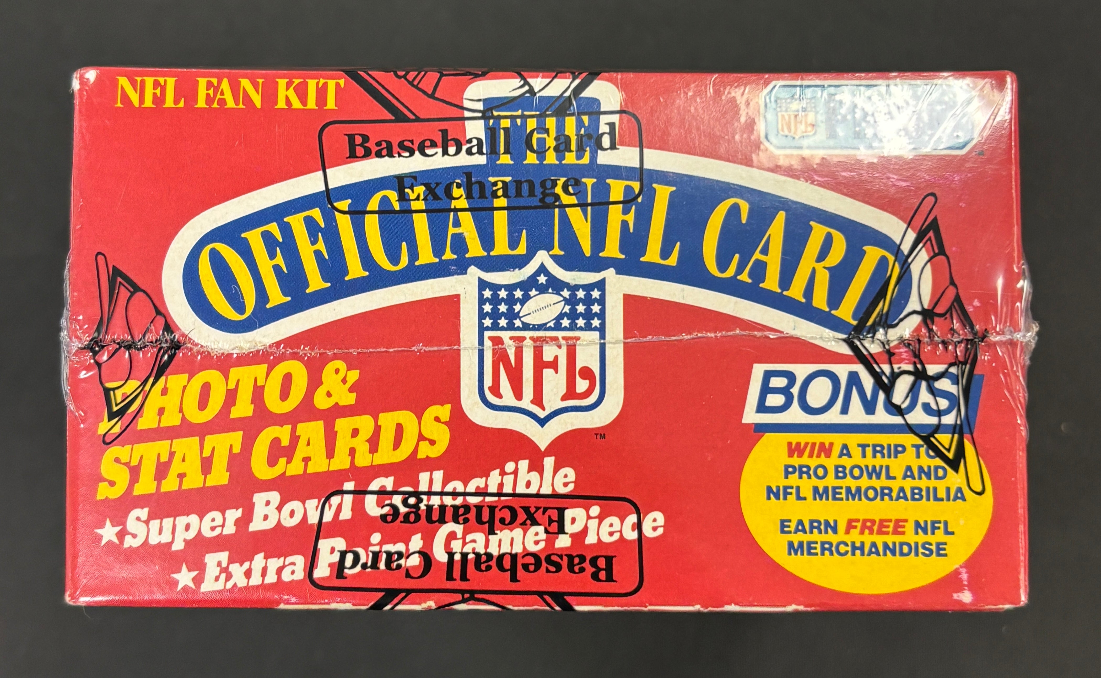1989 Pro Set Football Series One Box BBCE Wrapped/Sealed FASC