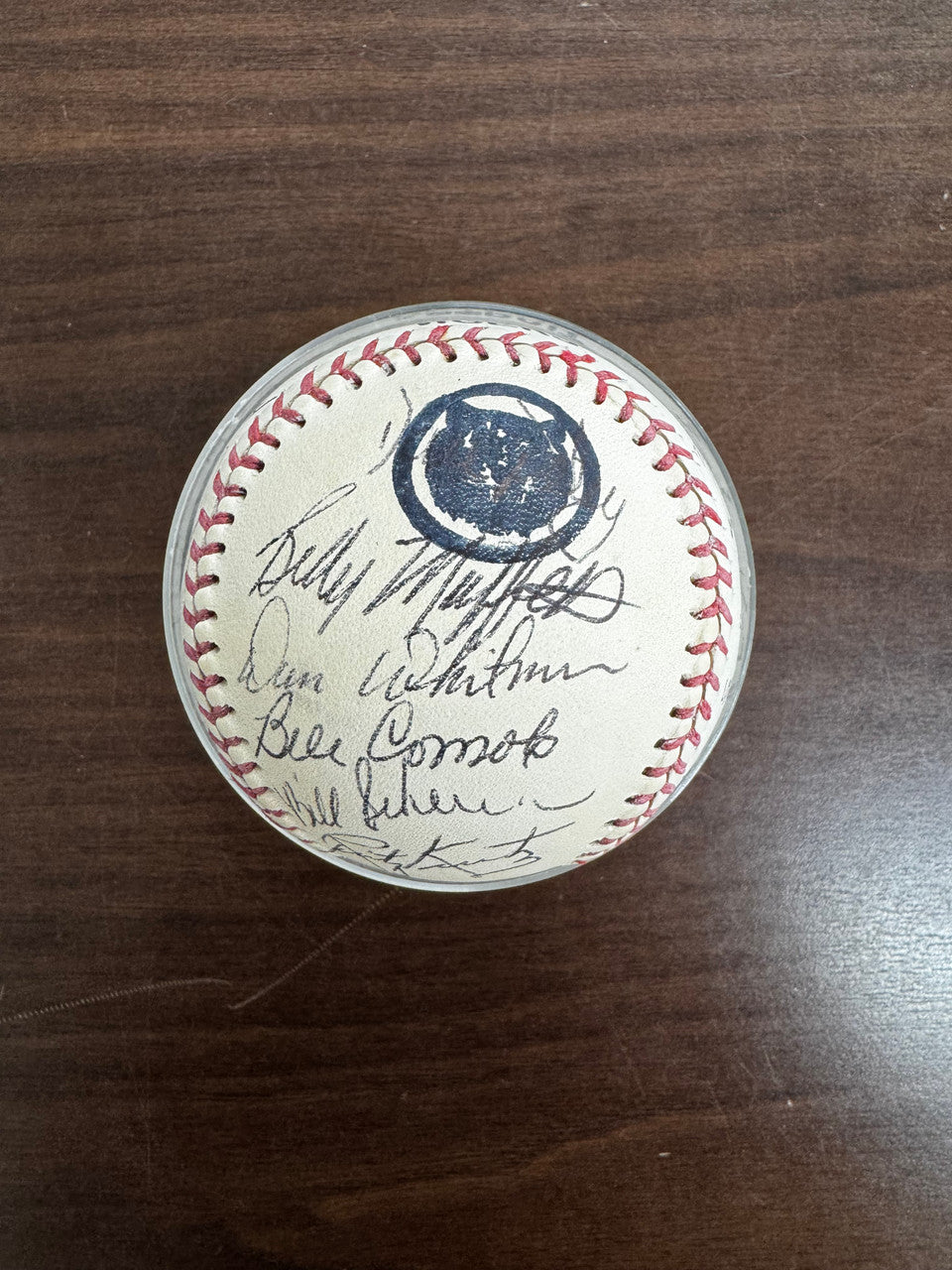 1986 Detroit Tigers Team Signed Autographed Wilson Baseball
