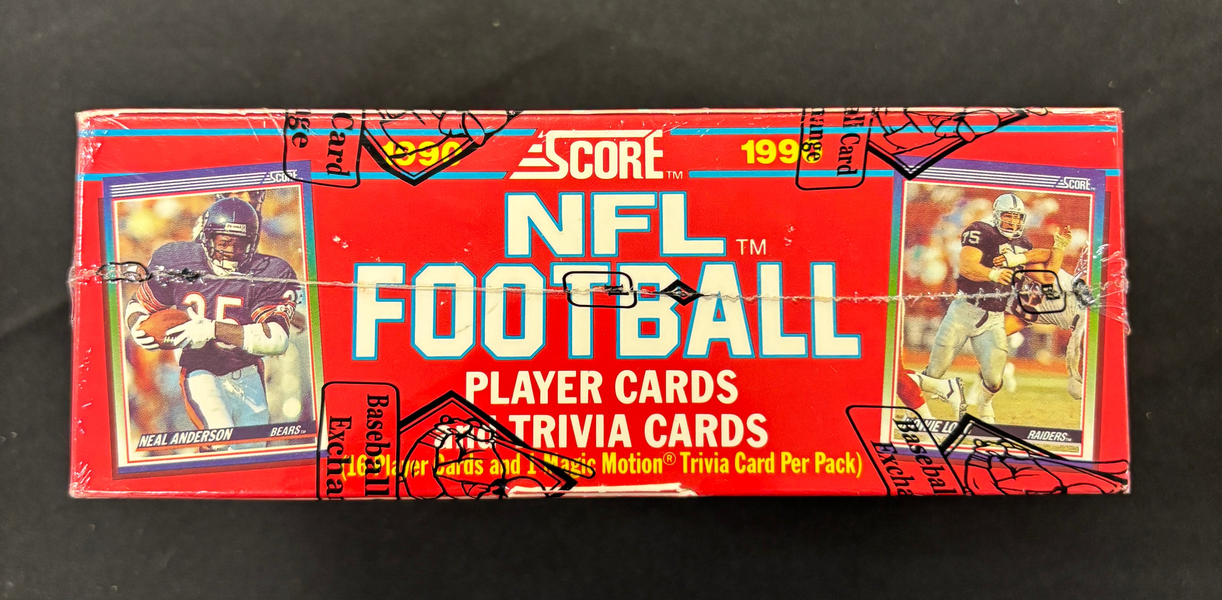 1990 Score Football Series One Box BBCE Wrapped/Sealed FASC