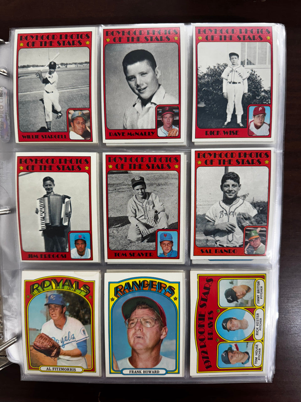 1972 Topps Baseball Complete Set (787) EX-EX/MT Overall