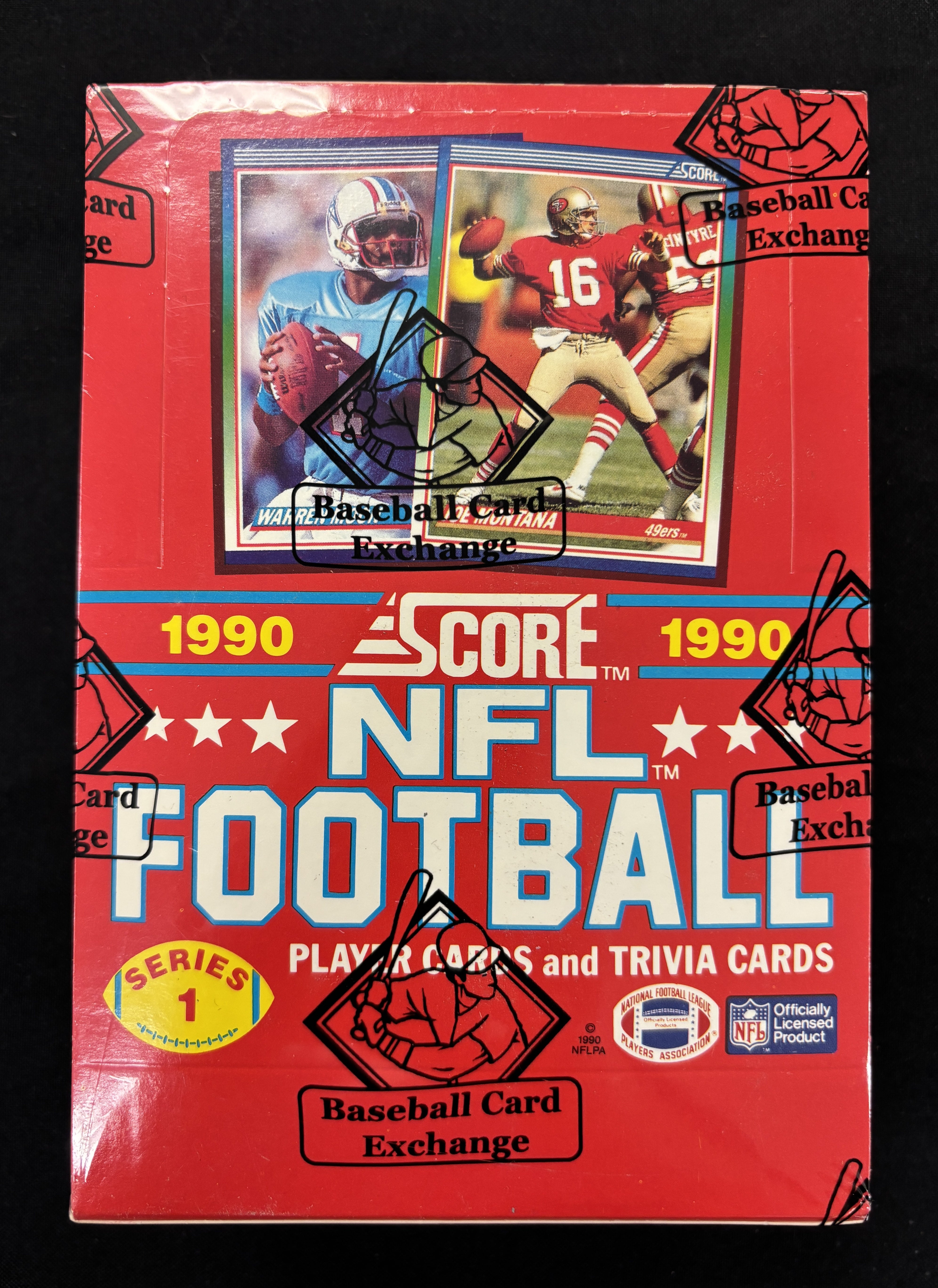 1990 Score Football Series One Box BBCE Wrapped/Sealed