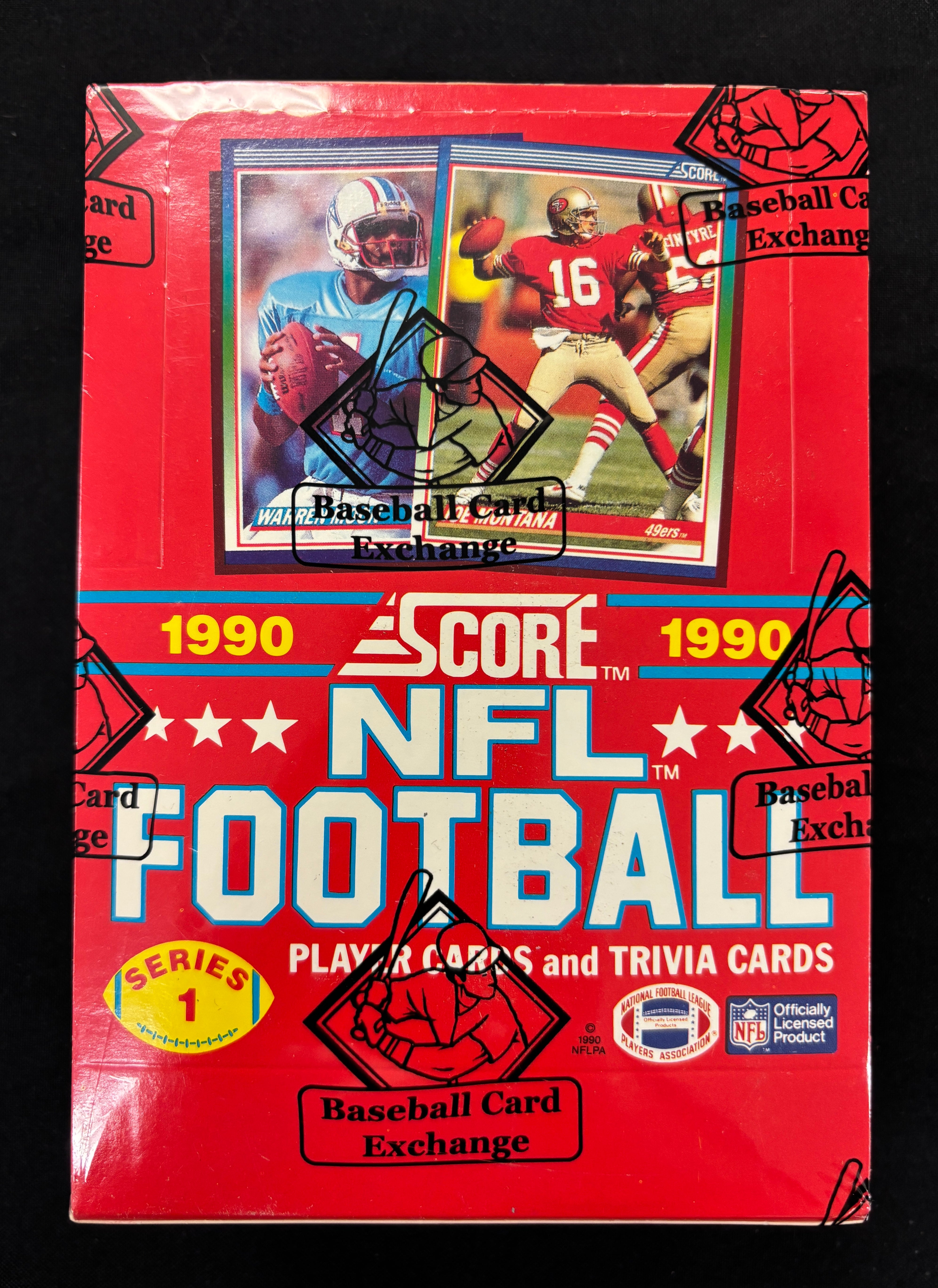 1990 Score Football Series One Box BBCE Wrapped/Sealed