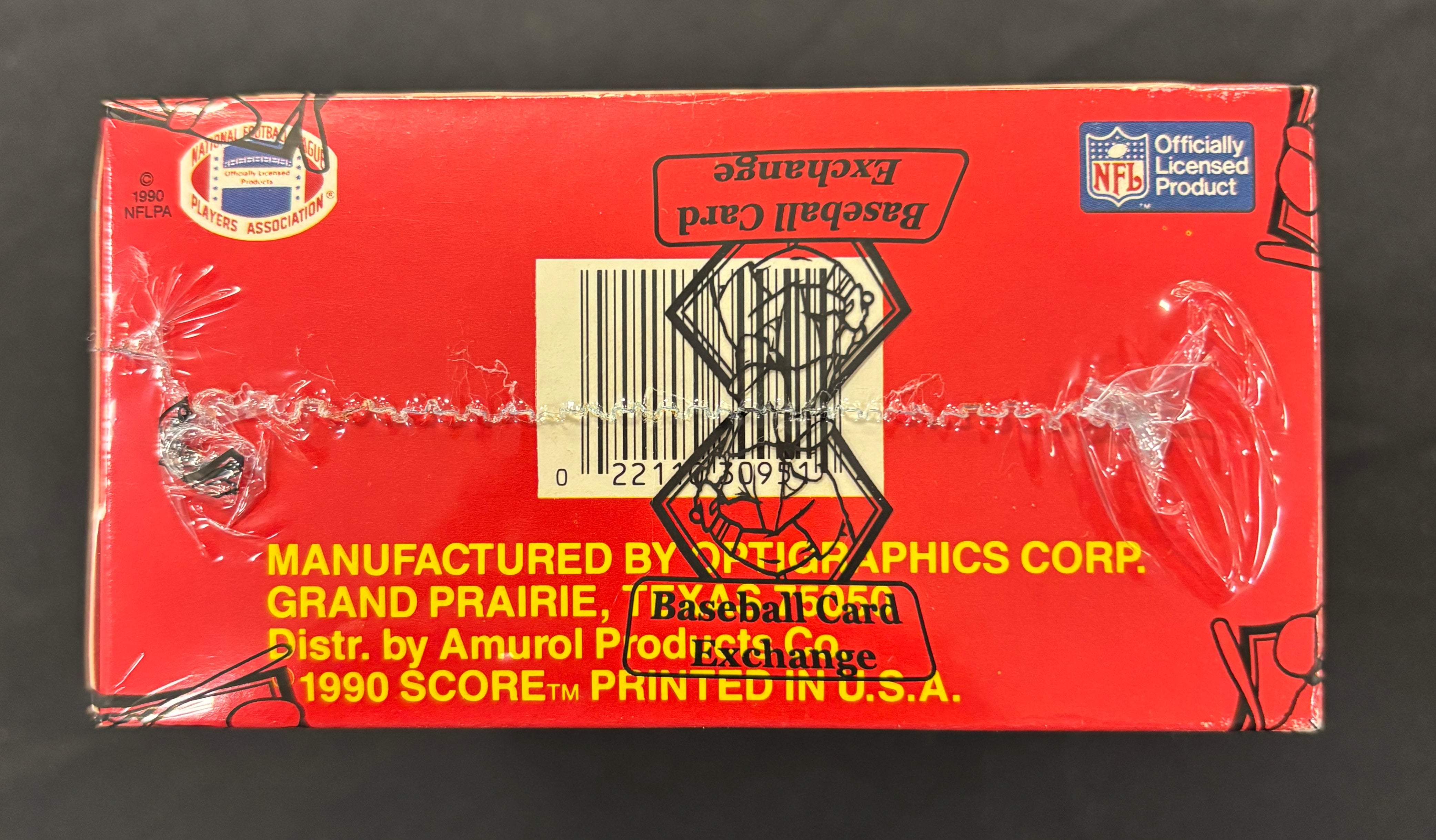1990 Score Football Series One Box BBCE Wrapped/Sealed
